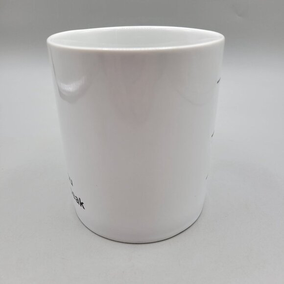 Shhh Almost Now You May Speak Coffee Mug 16 Fl Oz Stoneware Crofton - Picture 4 of 8